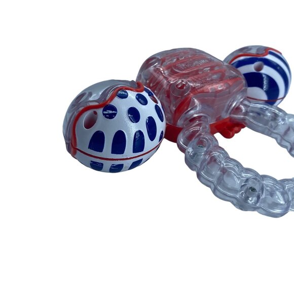 Little Tikes Baby Crab Rattle Toy With Textured Teething Ring & Colorful Beads - Picture 4 of 5